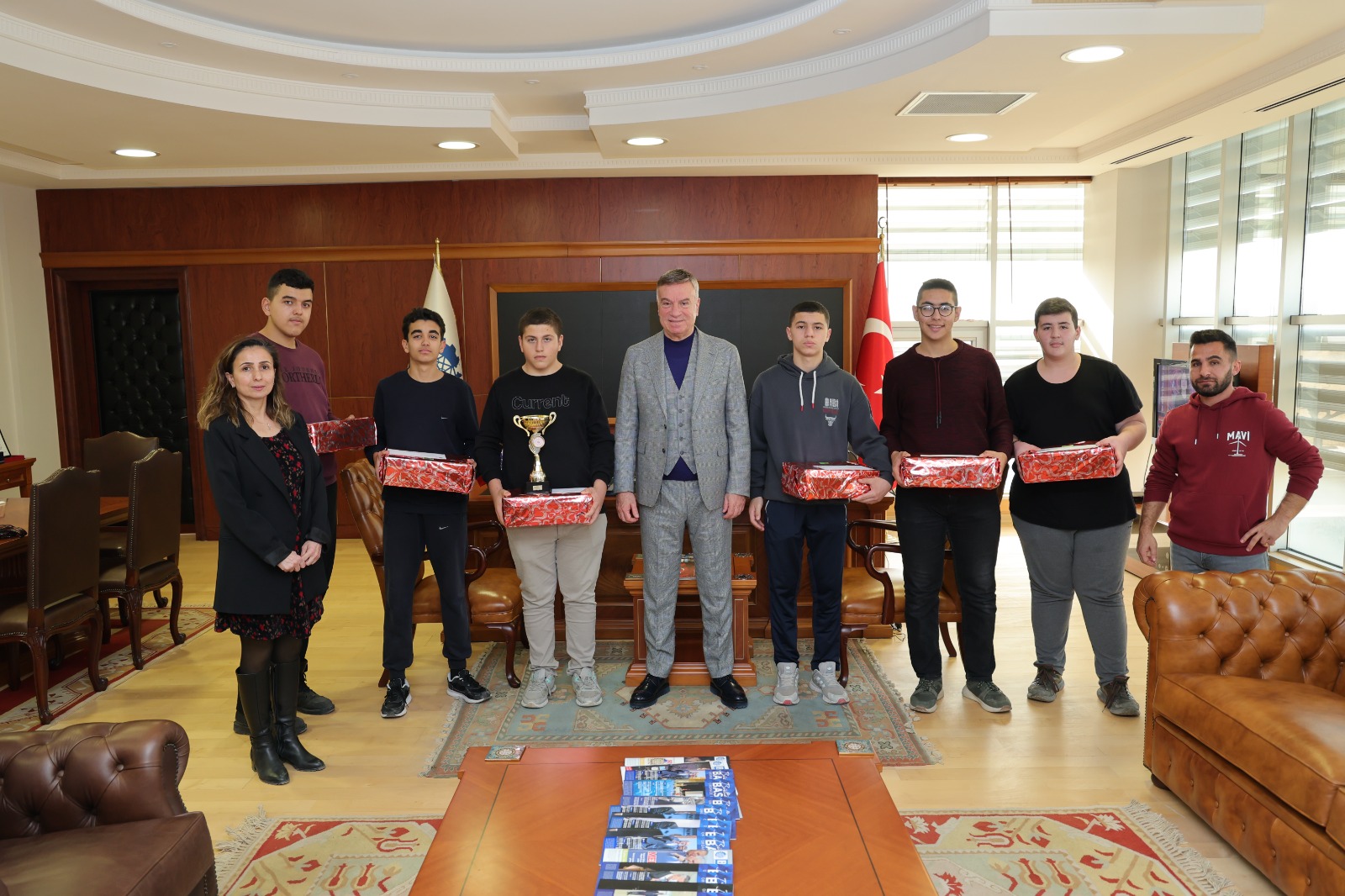 BAŞKENT OSB MTAL ÖĞRENCİLERİ ÖDÜLLENDİRİLDİ