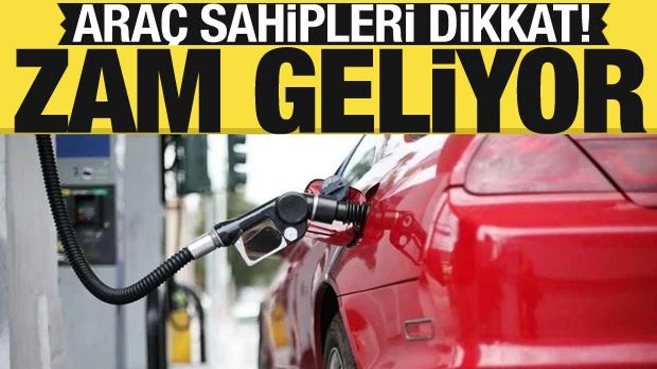 Benzin ve motorine zam beklentisi