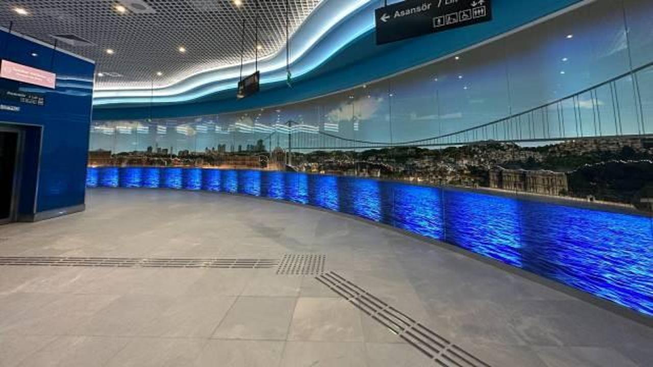 Gayrettepe’de sanat ve kültür dolu metro yolculuğu başladı!