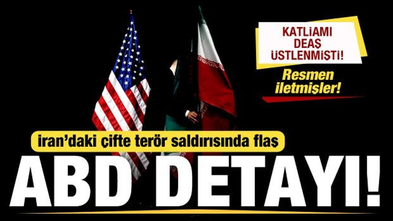 İran’daki çifte terör saldırısında flaş ABD detayı! Resmen iletmişler