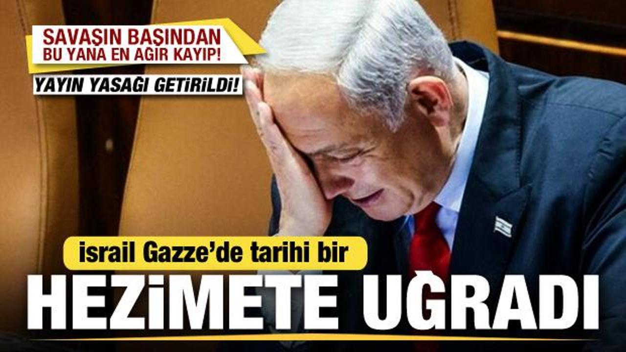İsrail Gazze’de tarihi hezimete uğradı! Savaşın başından bu yana en ağır kayıp