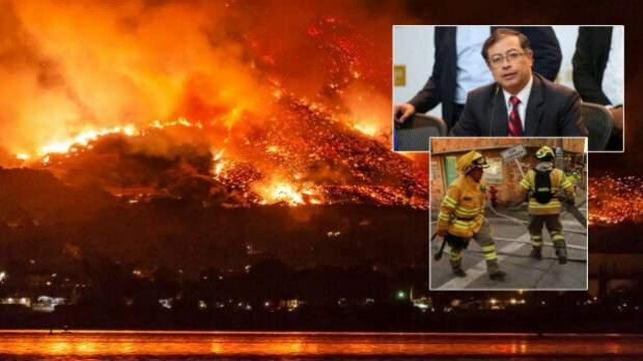 Kolombiya’da yangınlar kontrolden çıktı: Uluslararası yardım talebi