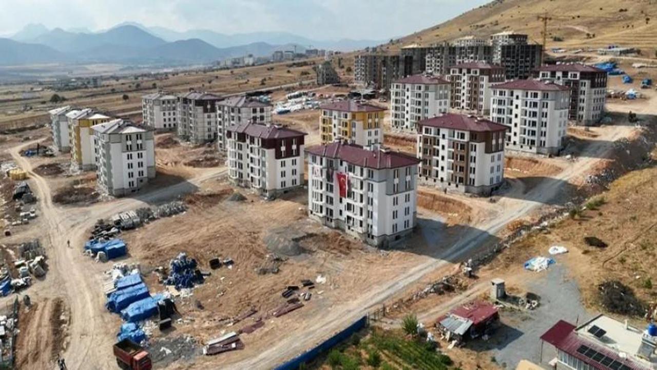 Malatya’da 6 bin 100 deprem konutu şubatta teslim edilecek