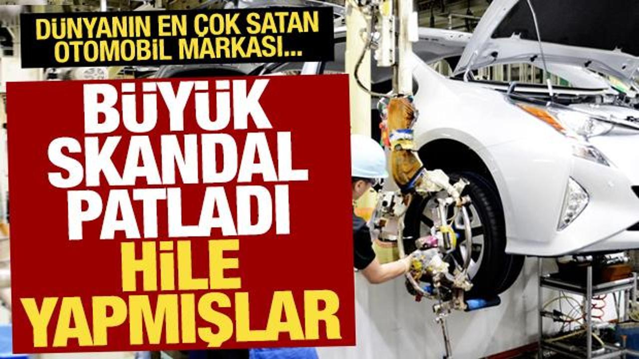 Toyota’da büyük skandal patladı! Dizel motorlarda hile yapmışlar