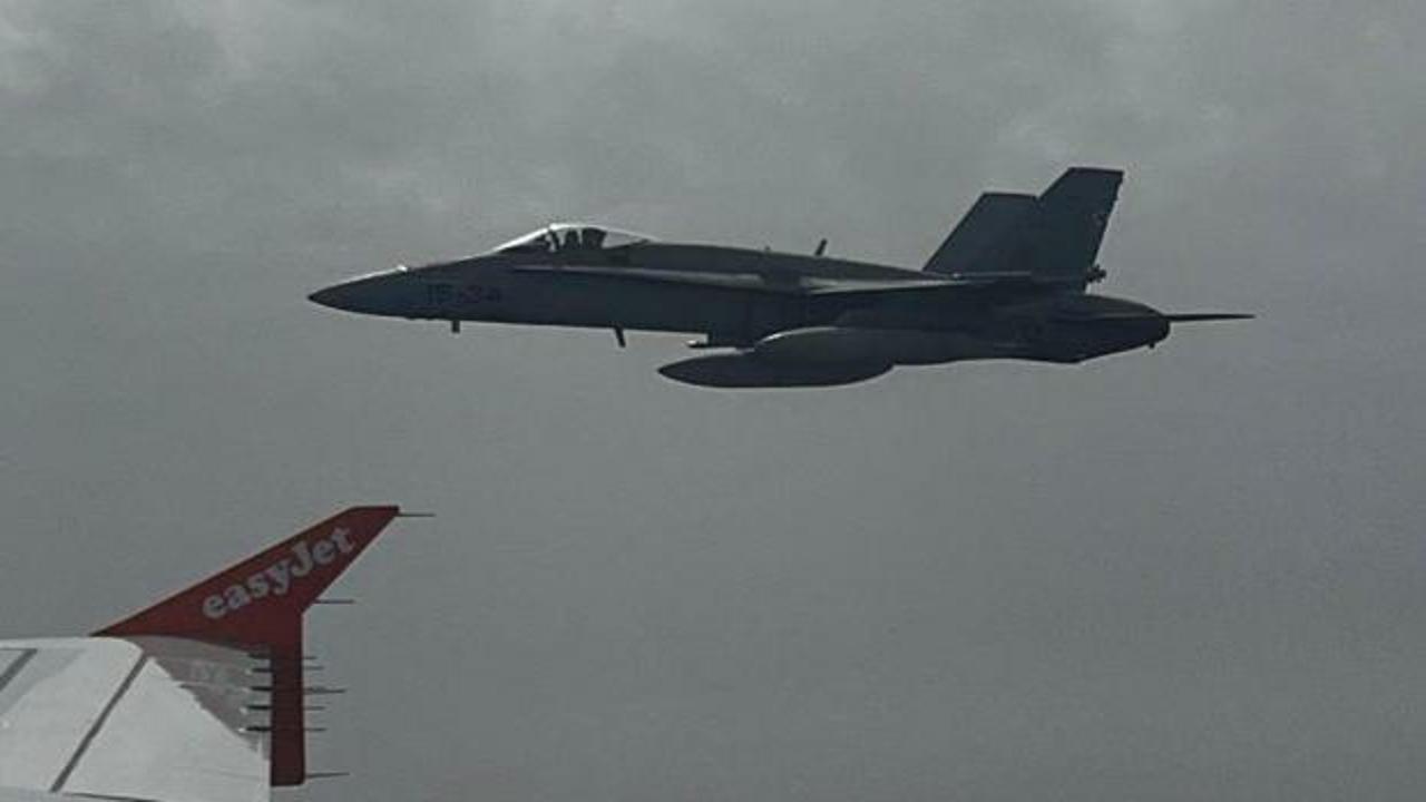 Üniversite öğrencisinin şakası yüzünden savaş jetleri havalandı