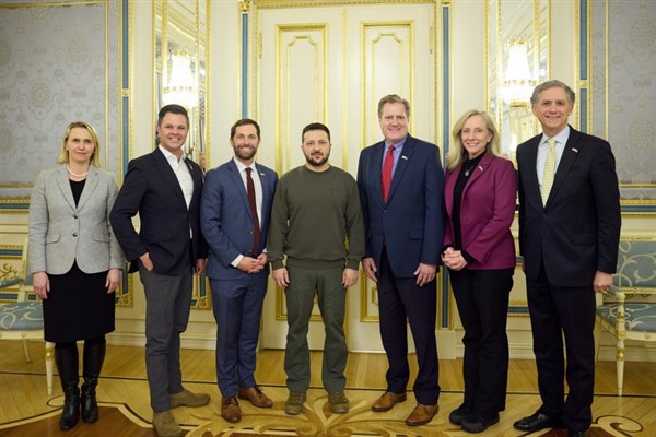 Zelenski, ABD Temsilciler Meclisi’nden bir heyetle buluştu