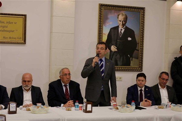 İmamoğlu: “Devletin, milletin imkanları insanlarını mutlu etmek için vardır”