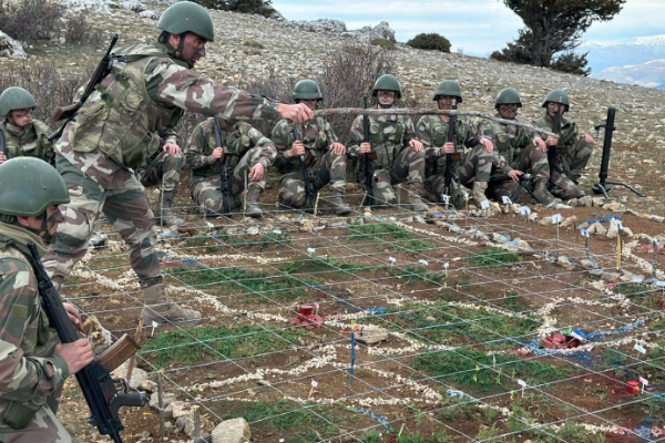 7’nci Dönem Astsubay Komando Temel Kursu Dönem Sonu Tatbikatı gerçekleştirildi