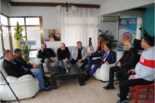 CHP Erdemli Belediye Başkanı adayı Mavi, MEİGDER’i ziyaret etti