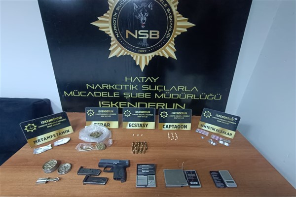 İskenderun’da uyuşturucu operasyonu