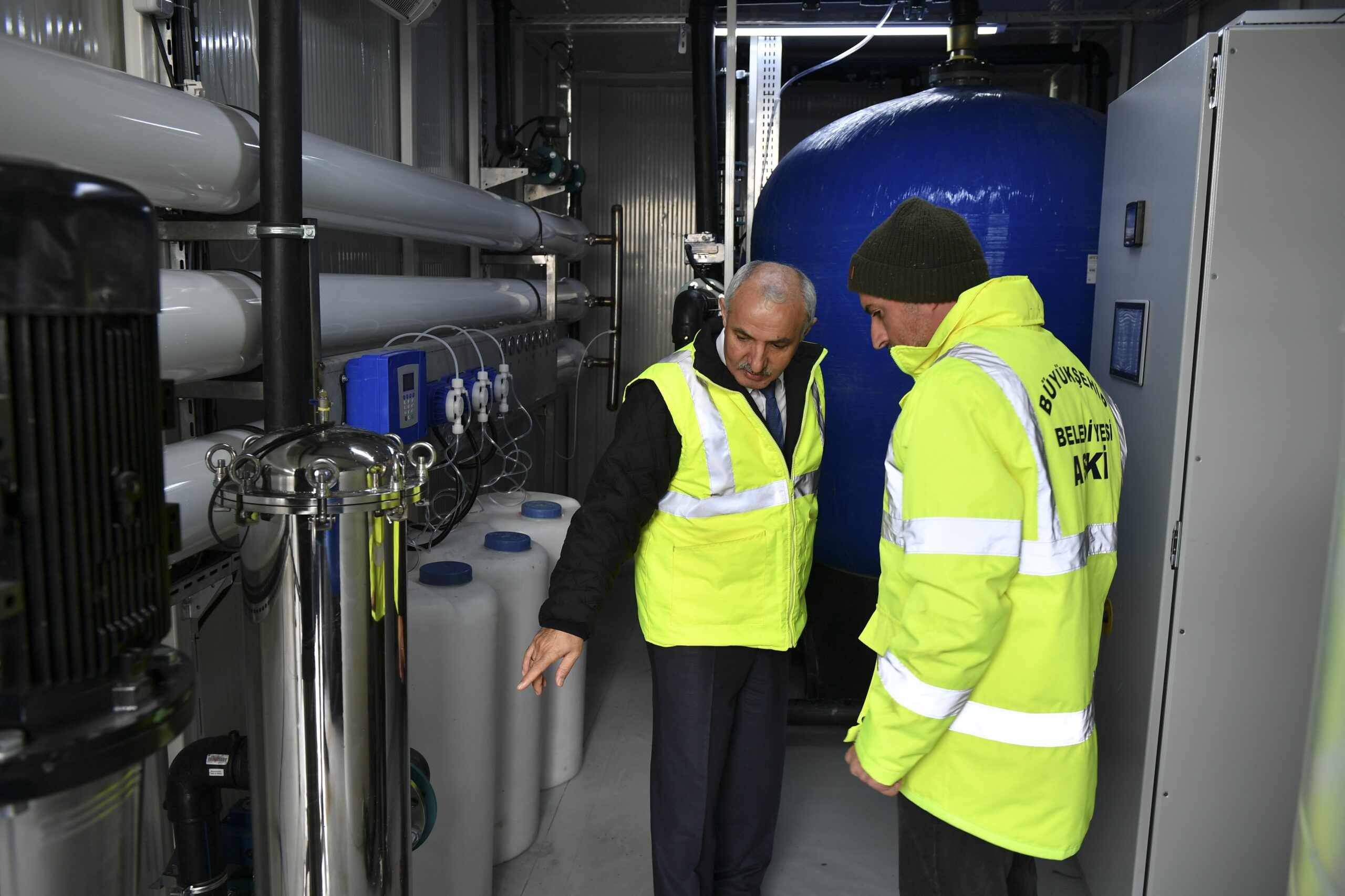 ASKİ’nin çalışmalarıyla Ayaş ilçesi Gençali Mahallesi temiz suya erişti