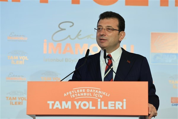 İmamoğlu: “Seçime endeksli hayali projeler, boş vaatler sunmuyoruz”