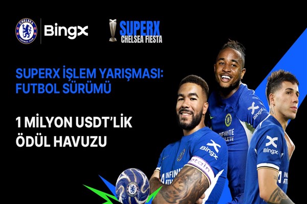 BingX, 1 milyon USDT’lik SuperX İşlem Yarışması başlattı