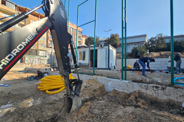 Osmangazi Emek Spor Tesisi inşaatında sona gelindi