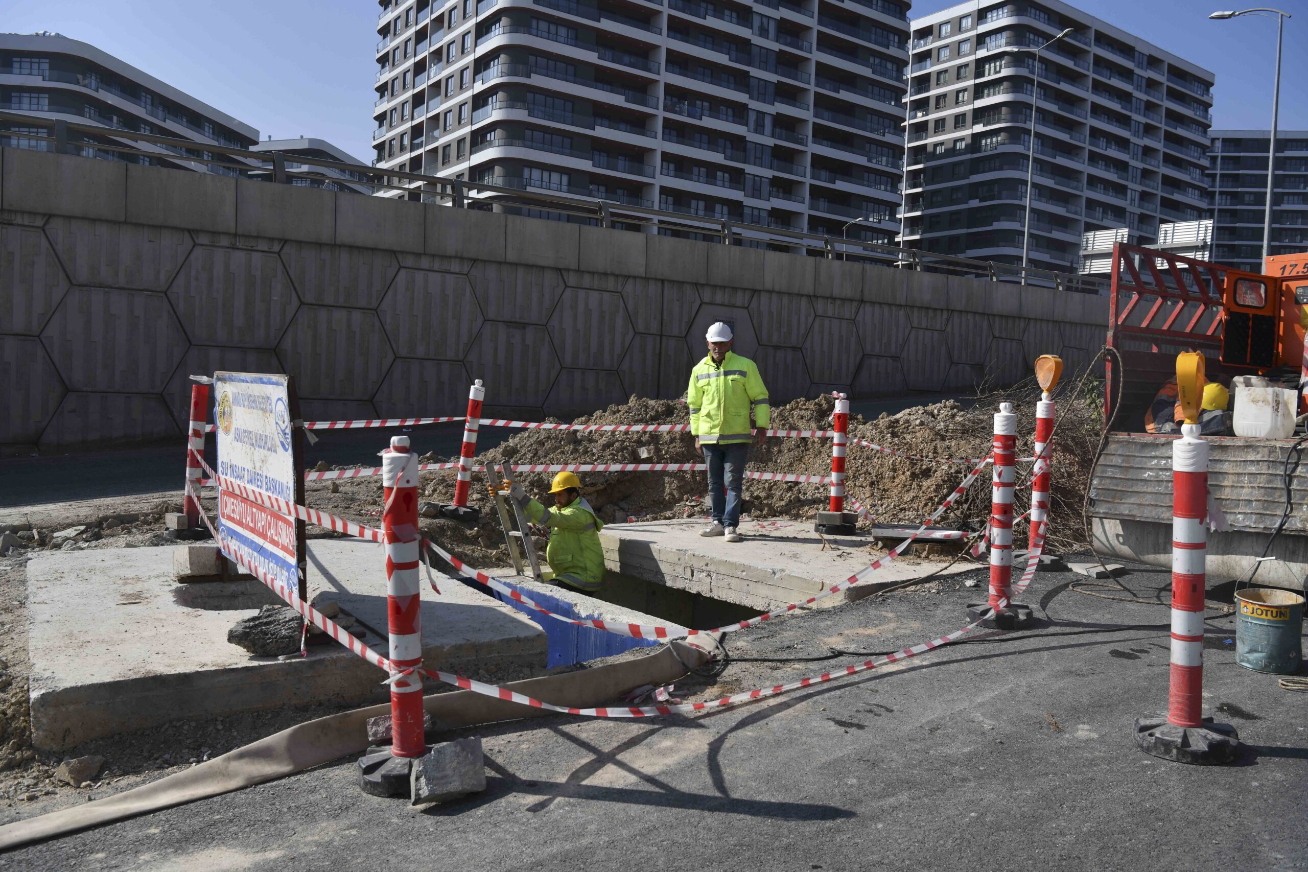 ASKİ, 100 kilometrelik ana isale hattında sona yaklaştı