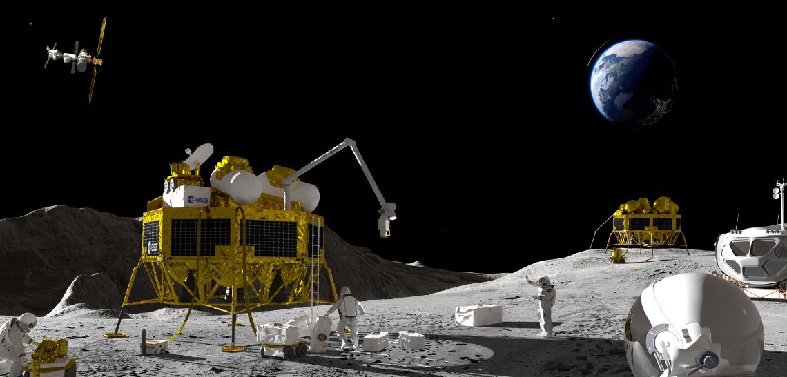 Özel bir Amerikan insansız uzay aracı aya inmeyi başardı