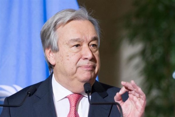 Guterres: “Güvenlik Konseyi, sivillerin korunması kararını talep etmede krtik rol oynuyor”