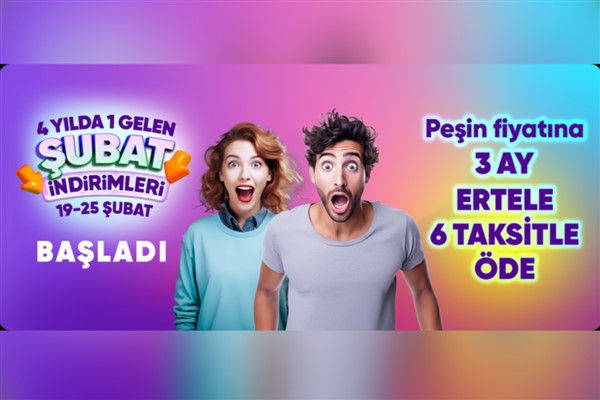 Hepsiburada’da “4 Yılda 1 Gelen Şubat İndirimleri” başladı