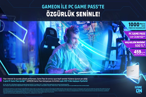 Türk Telekom GAMEON ile Game Pass’te  sınırsız oyun fırsatı