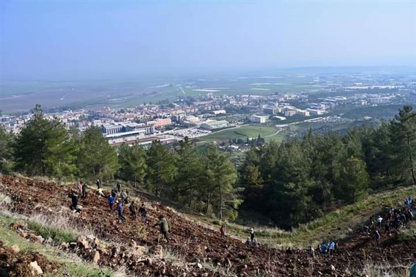 Hatay’da MKÜ 6 Şubat Deprem Şehitleri Hatıra Ormanı oluşturuldu