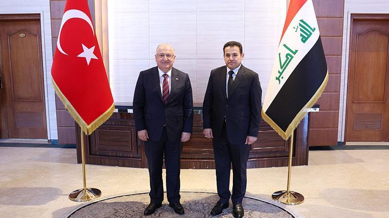 Bakan Güler, Irak Ulusal Güvenlik Müsteşarlığını ziyaret etti