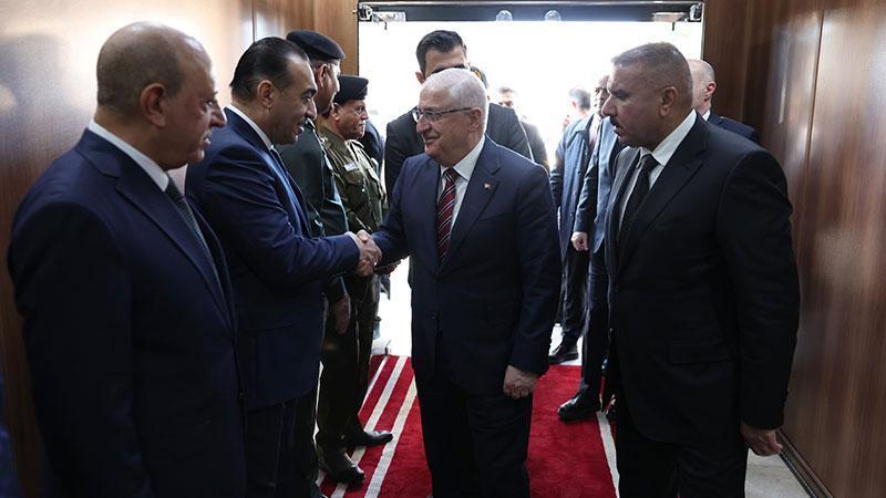 Bakan Güler, Irak İçişleri Bakanı Abdülemir Kamil Şammari ile görüştü