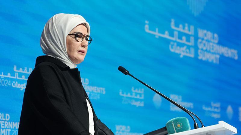 Emine Erdoğan, Sürdürülebilir Kalkınma Hedefleri Forumu’nda konuştu