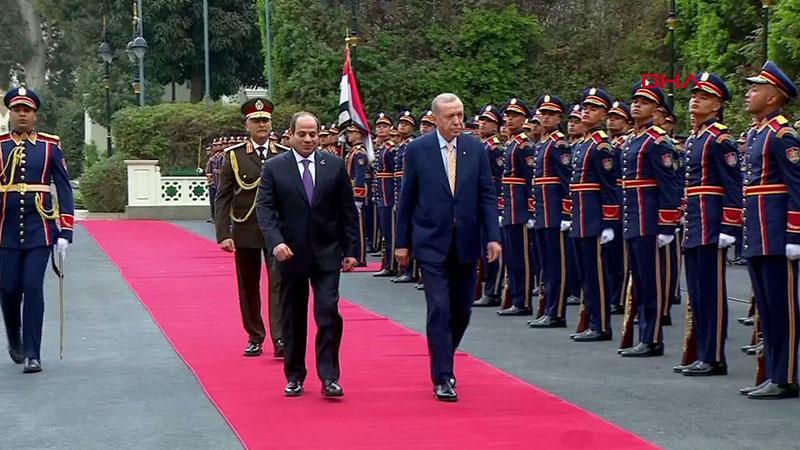 Cumhurbaşkanı Erdoğan, Mısır’da