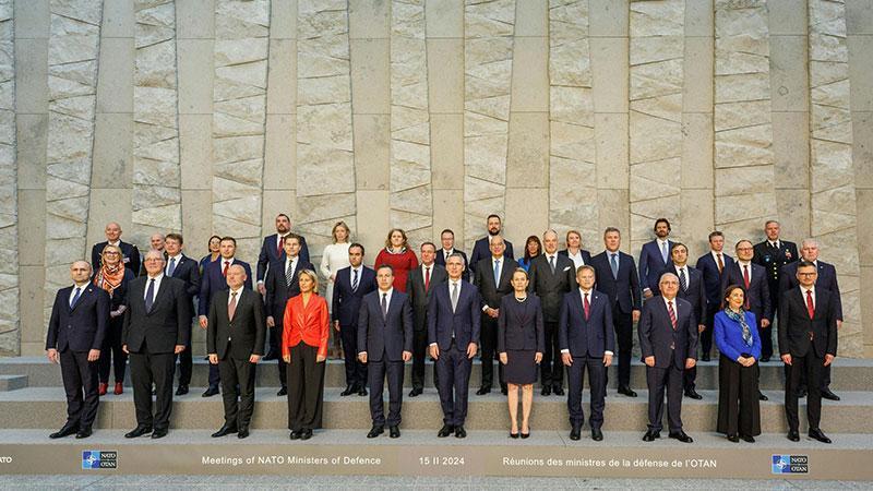 Bakan Güler, NATO toplantısı aile fotoğrafı çekimine katıldı