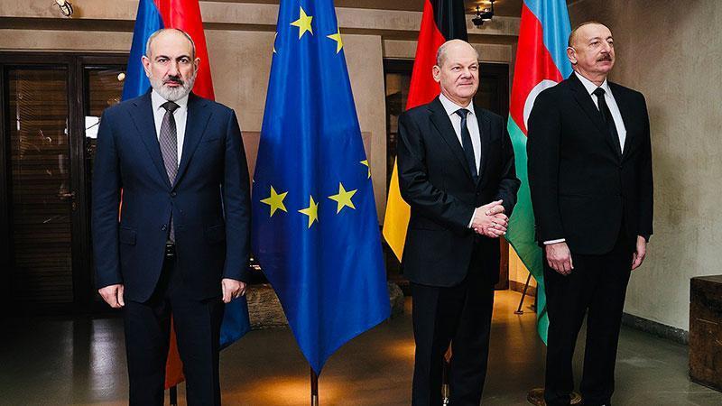 Aliyev ile Paşinyan, Münih’te bir araya geldi