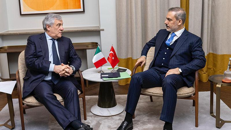 Bakan Fidan, İtalyan mevkidaşıyla ikili görüşme yaptı