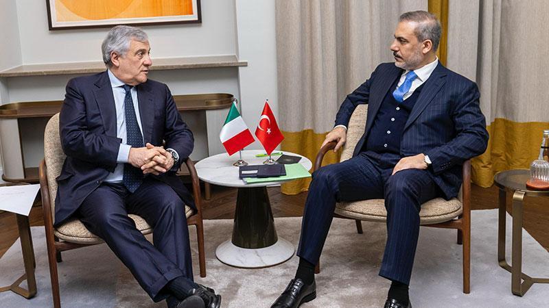 Bakan Fidan, İtalyan mevkidaşıyla ikili görüşme yaptı