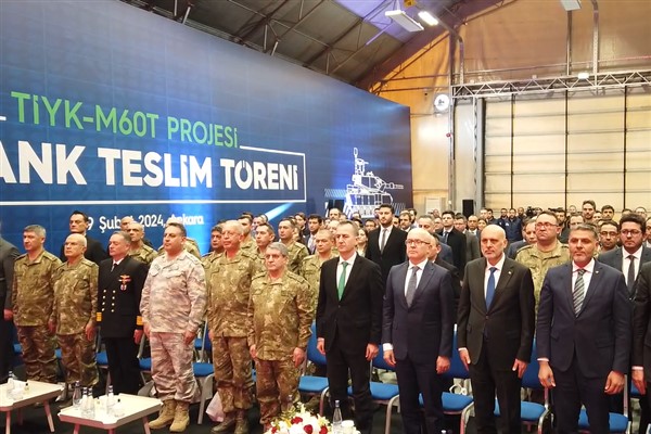 Orgeneral Bayraktaroğlu, ilk M60T tankının TSK’ya teslim törenine katıldı