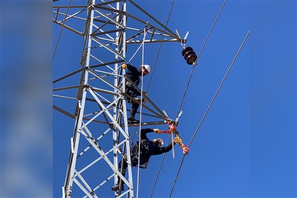 DİSKİ, enerji nakil hatlarında bakım ve onarım çalışması başlattı
