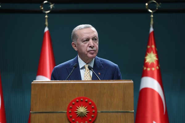 Cumhurbaşkanı Erdoğan: “Barış ve huzura giden yol bağımsız Filistin’in kabulünden geçiyor”