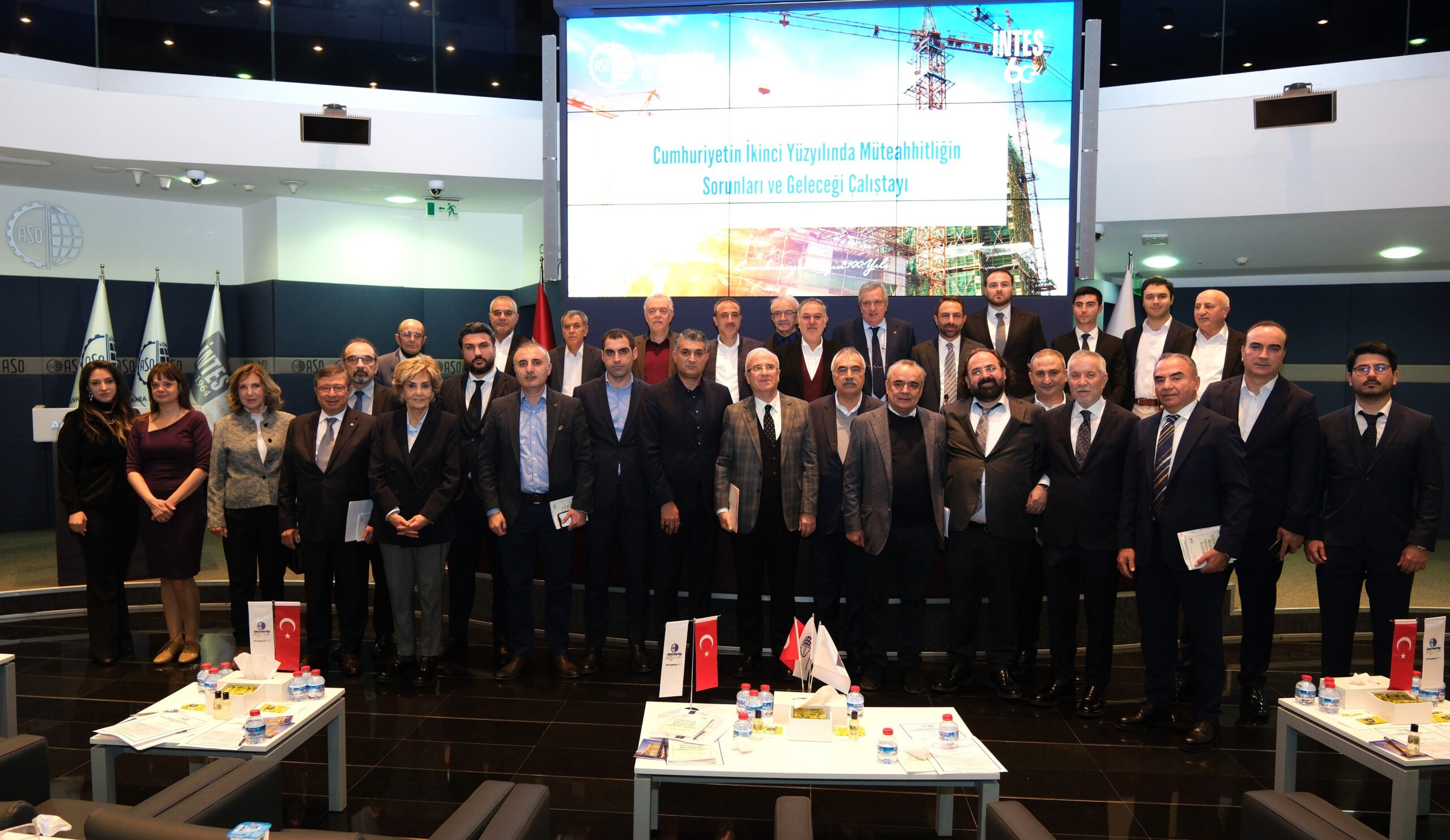 ASO’DA MÜTEAHHİTLİĞİN SORUNLARI VE GELECEĞİ ÇALIŞTAYI