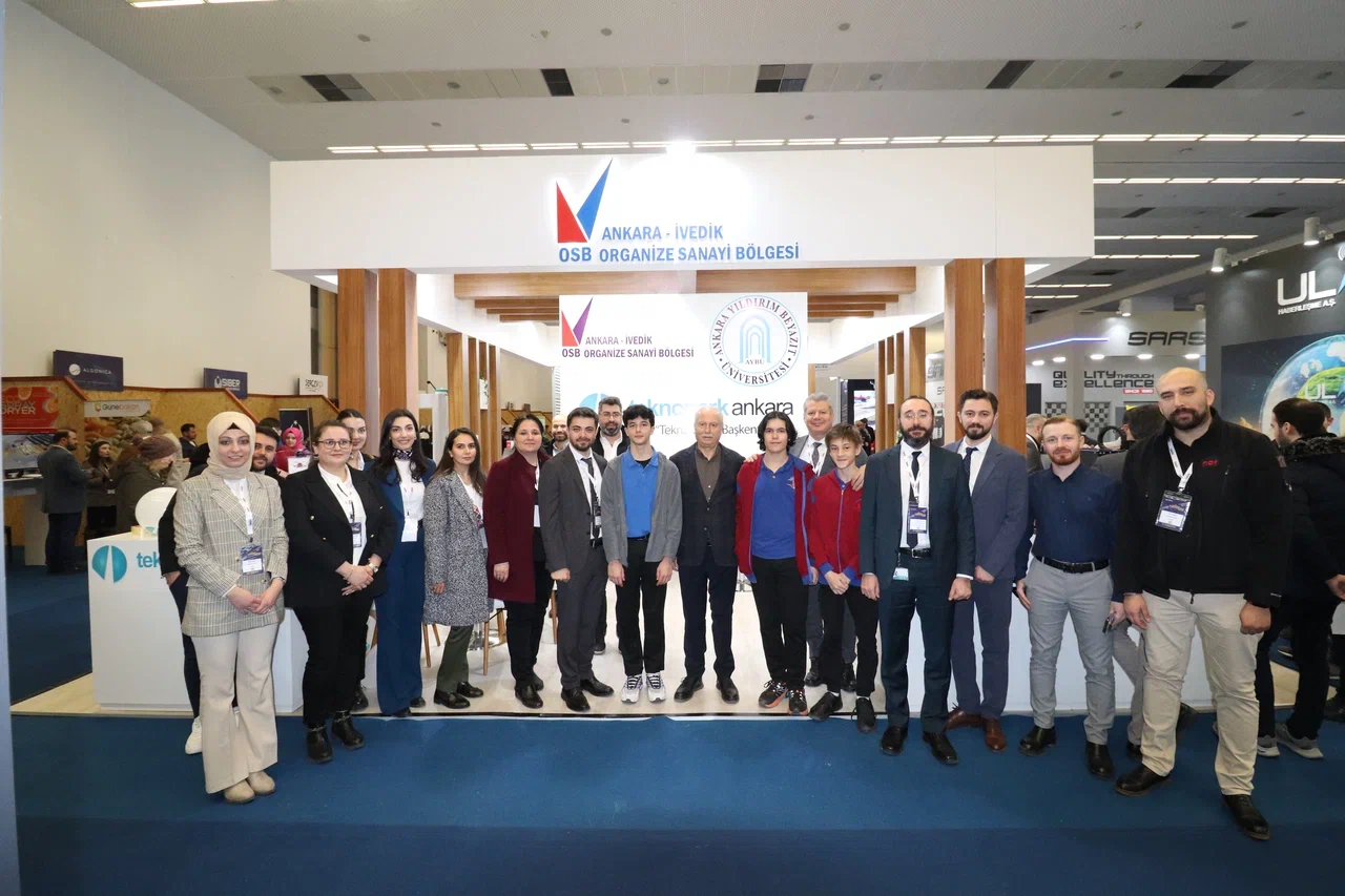 İVEDİK OSB, 6.VERİMLİLİK VE TEKNOLOJİ FUARINDA ÜRETİMİ BAŞARIYLA TEMSİL ETTİ.