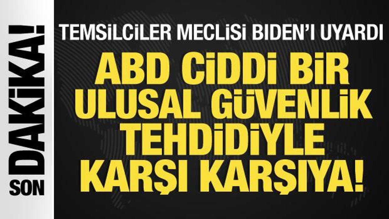 ABD Temsilciler Meclisi: Biden bilgileri Kongre’ye sunmalı