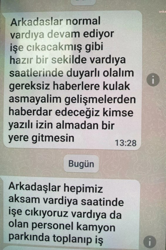 Üretimin durdurulduğu maden ocağında taşeron şirketten skandal çağrı: Eksiksiz herkes işe gelecek