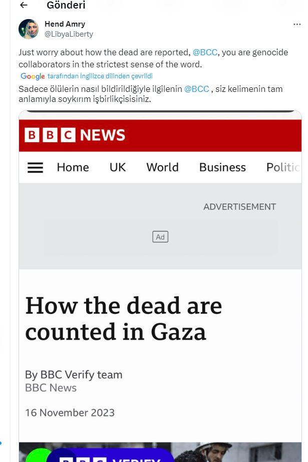 BBC'den skandal haber başlığı