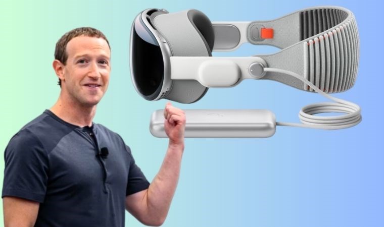 Mark Zuckerberg Meta Quest 3 ile Apple Vision Pro’yu kıyasladı
