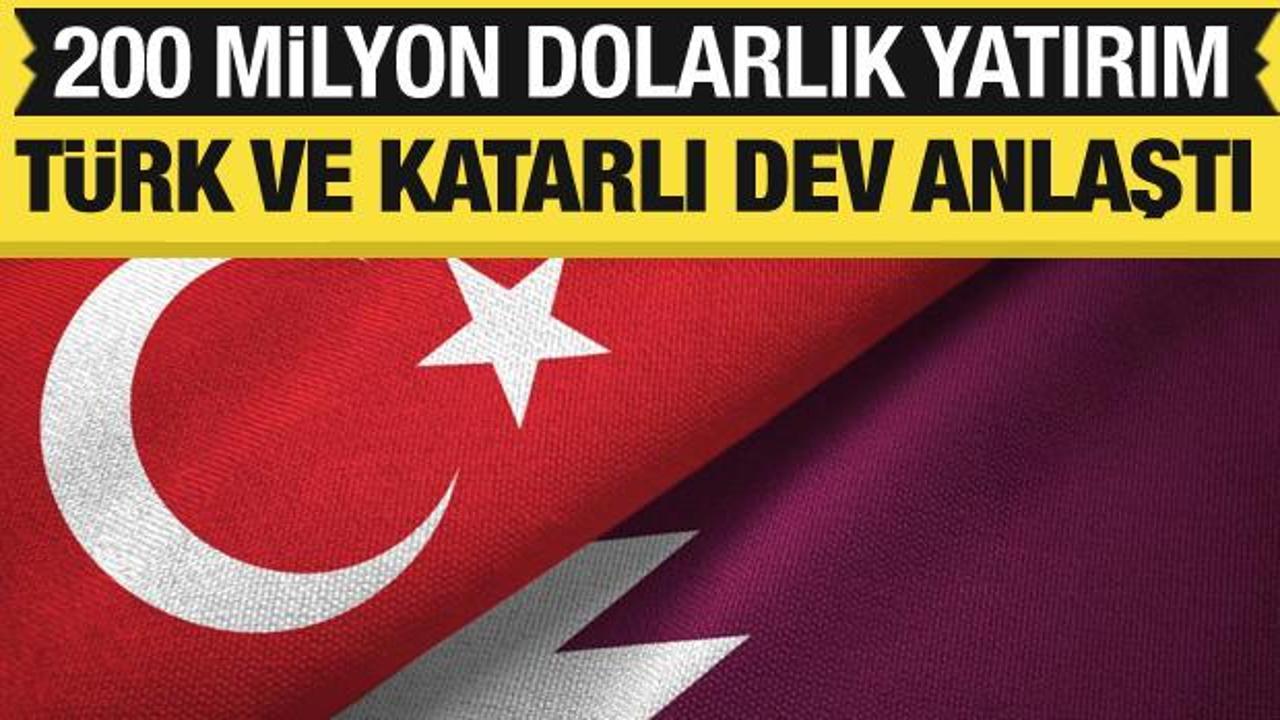 Katar ile dev işbirliği