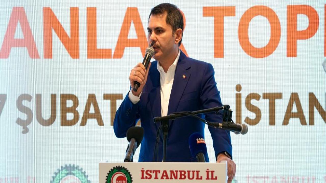 Murat Kurum: İstanbul, Türkiye ekonomisinin lokomotifidir