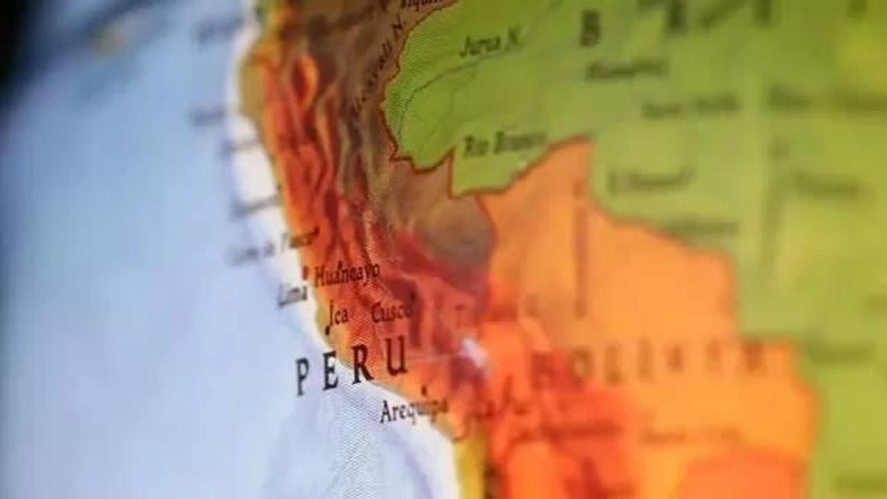 Peru’da 5,4 büyüklüğünde deprem meydana geldi