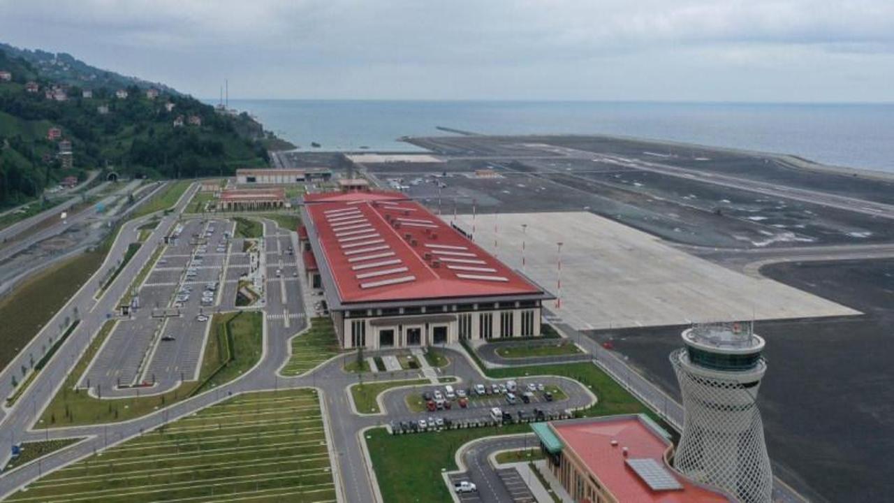 Rize-Artvin Havalimanı’nı ocak ayında 85 bini aşkın yolcu kullandı