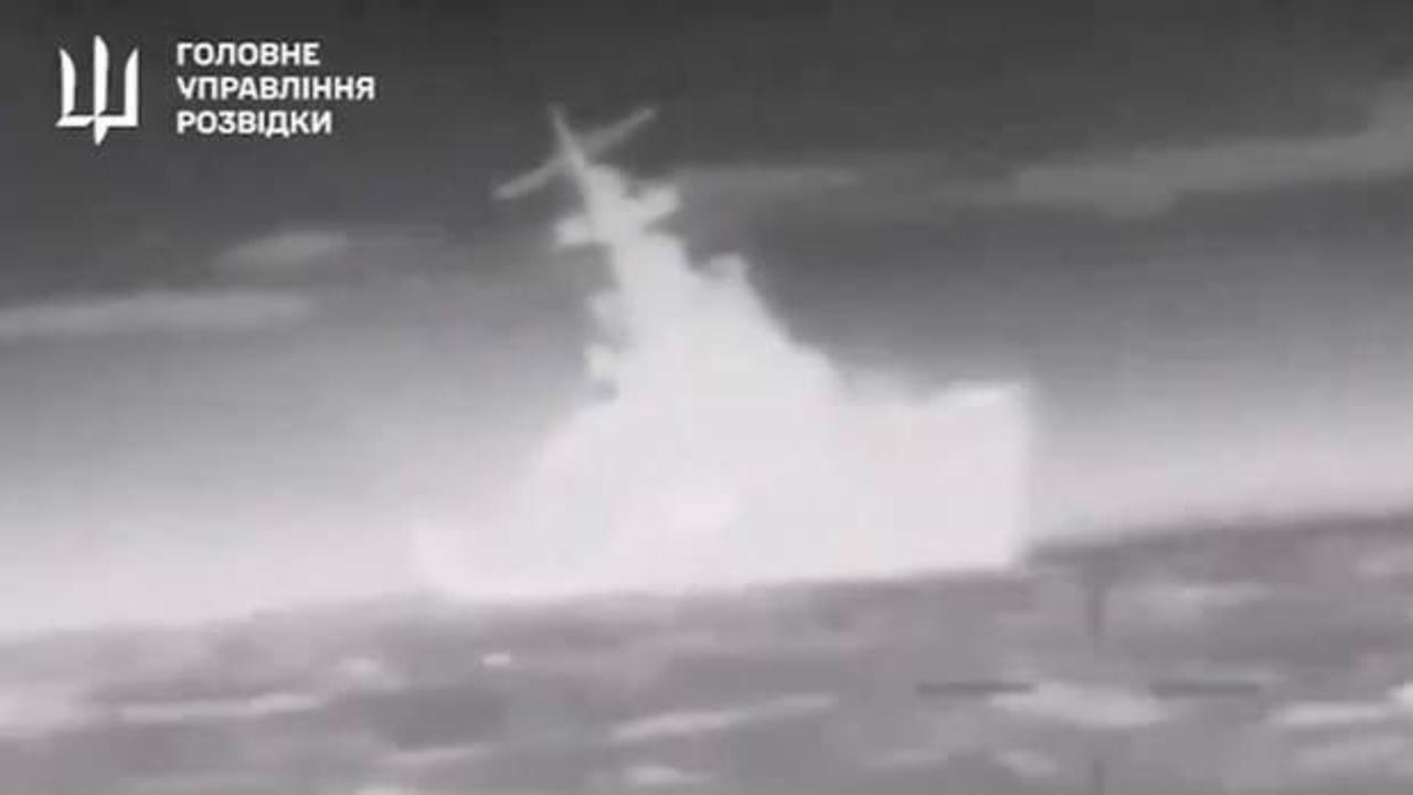 Ukrayna, Rus korvetini havaya uçurdu