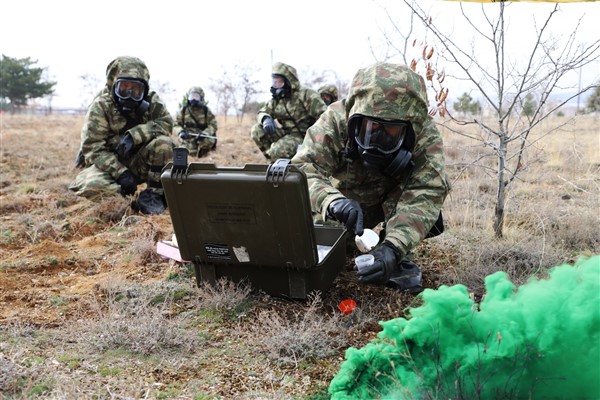 76’ncı Dönem KBRN Savunma Astsubay Kursu, 34 personelin katılımı ile yapıldı