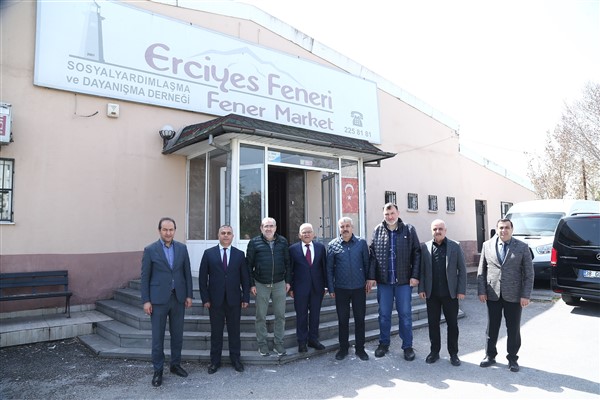 Başkan Büyükkılıç, Erciyes Feneri Derneği’ni ziyaret etti