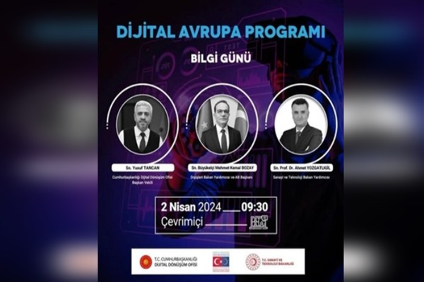 Dijital Avrupa Programı Bilgi Günü düzenleniyor