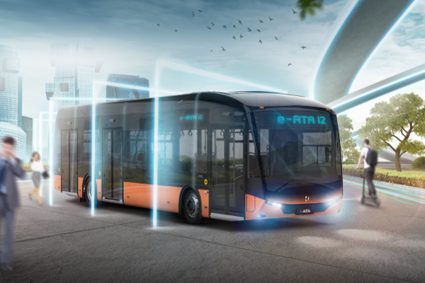 Bursa’nın ilk elektrikli otobüsü Karsan e-ATA oldu